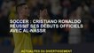 Soccer: Cristiano Ronaldo réussit dans ses débuts officiels avec al-Nassr