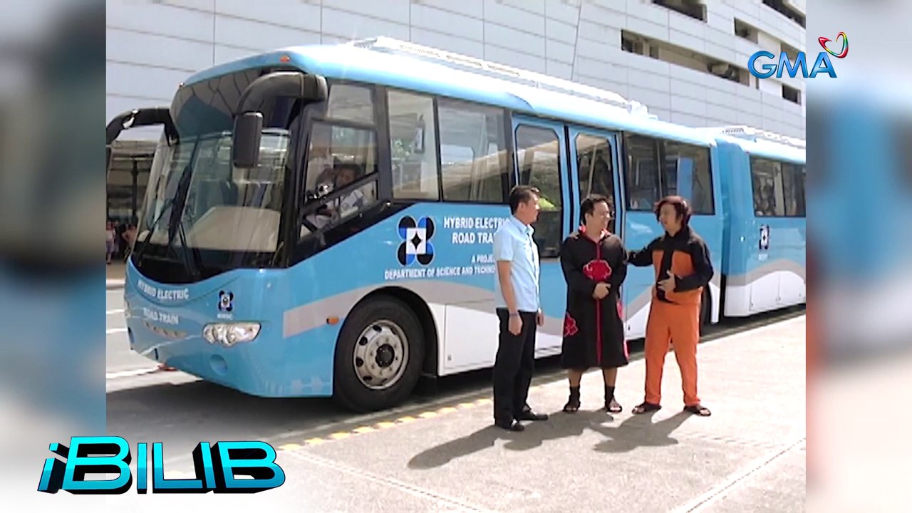 iBilib: James and Roadfill Macasero explores the Hybrid Electric Road Train!