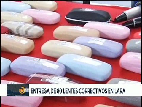 Alcaldía del mcpio. Iribarren realiza entrega de 80 lentes correctivos para el pueblo del edo. Lara