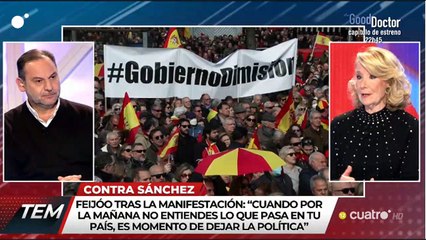 Esperanza Aguirre apabulla a José Luis Ábalos por despreciar a los españoles que acudieron a Cibeles