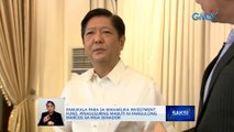 Pangulong Marcos, sinagot ang mga puna kaugnay sa madalas na pagbiyahe niya palabas ng bansa | Saksi