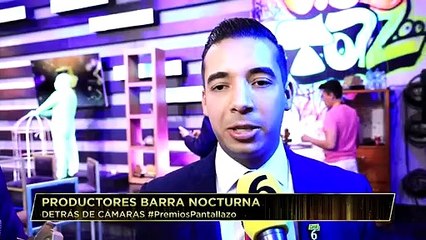 Lo que no se vio detrás de cámaras de premios Pantallazo