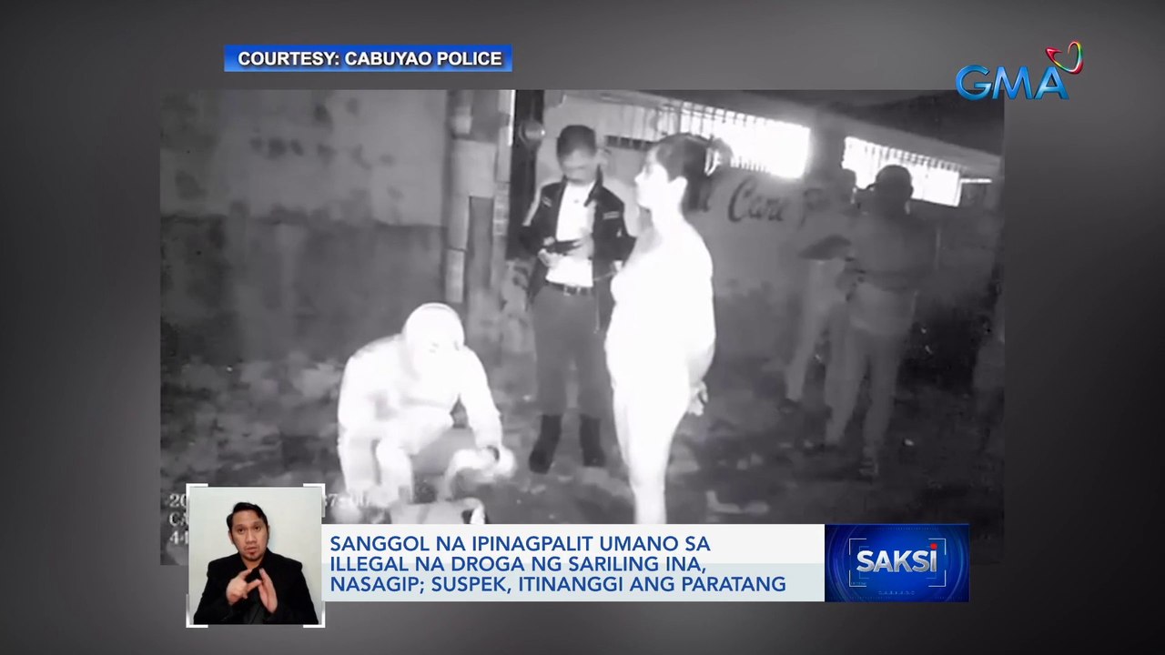 Sanggol na ipinagpalit umano sa illegal na droga ng sariling ina, nasagip; suspek, itinanggi ang paratang | Saksi
