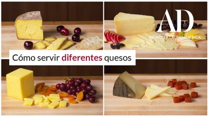 Cómo cortar cada tipo de queso