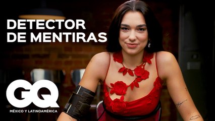 Dua Lipa toma una prueba de detector de mentiras