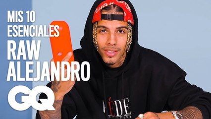 ¿Qué lleva Rauw Alejandro a todas partes? | GQ  México y Latinoamérica