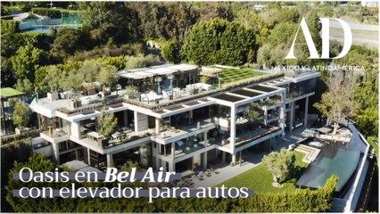 Mansión en Bel Air con un impresionante elevador para autos | A la venta
