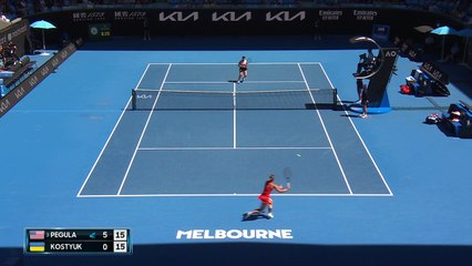 Pegula sans pitié pour Kostyuk : les temps forts en images