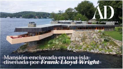 Esta casa de lago pudo haber sido la obra maestra de Lloyd Wright