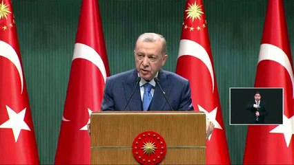 Erdoğan'dan kabine toplantısı sonrası 'seçim tarihi' açıklaması