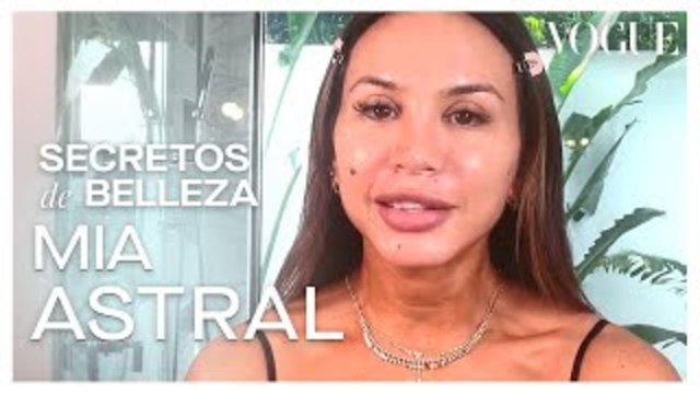 Mia Astral y su rutina de belleza para un cuidado profundo de la piel