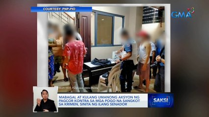 Mabagal at kulang umanong aksyon ng PAGCOR kontra sa mga POGO na sangkot sa krimen, sinita ng ilang senador | Saksi