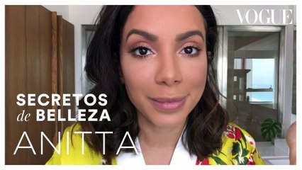 Anitta nos revela sus trucos para lograr un maquillaje de alfombra roja