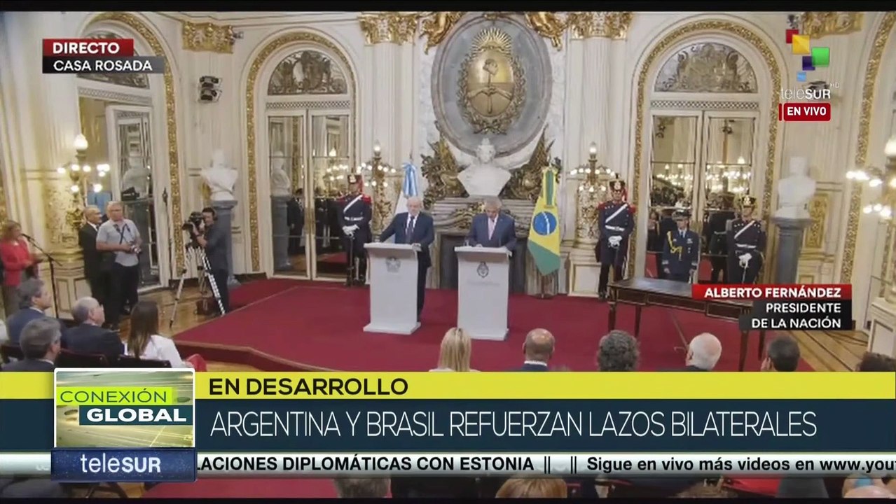 Pdte. Fernández agradece a Lula su apoyo en el reclamo de la soberanía de las Malvinas