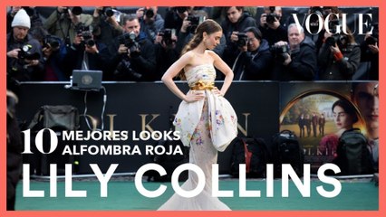 Así es como Lily Collins nos inspira al vestir con picardía