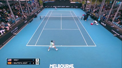 Holt - Bautista Agut - Les temps forts du match - Open d'Australie