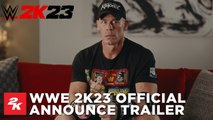 Tráiler de anuncio de WWE 2K23 con John Cena, su estrella en portada