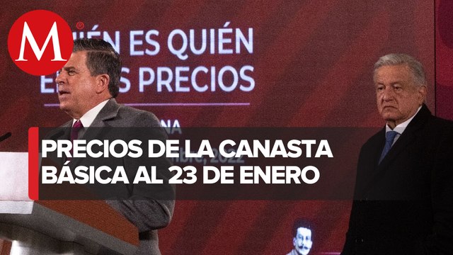 Profeco informa sobre ligero aumento en productos de la canasta básica