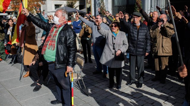 Moncloa abre expediente sancionador a Falange Española por los homenajes a Franco y Primo de Rivera el 20N