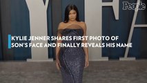 Kylie Jenner Shares First Photo of Son's Face and Finally Reveals His Name