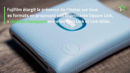Test de la Fujifilm Instax Square Link 📸 : l'imprimante compacte, performante et élégante