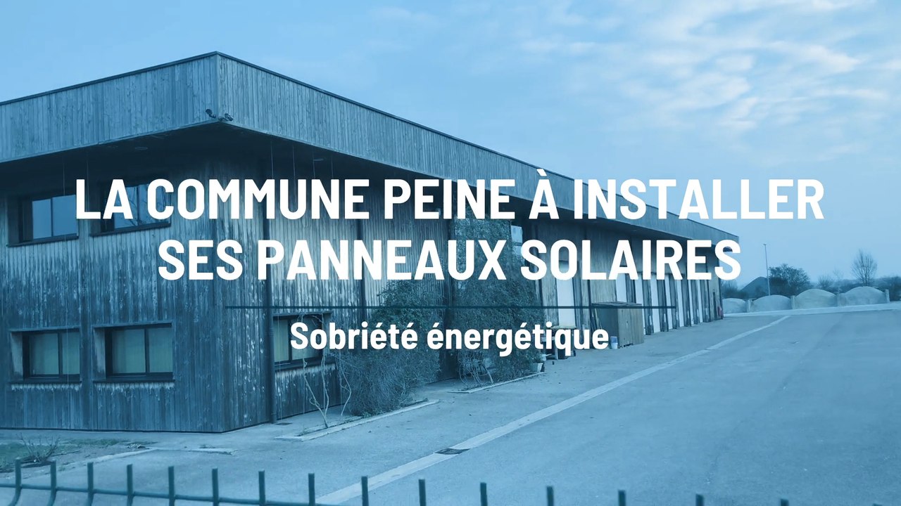 Depuis 2020, la commune de Saint-Parres-aux-Tertres peine à installer ses panneaux solaires