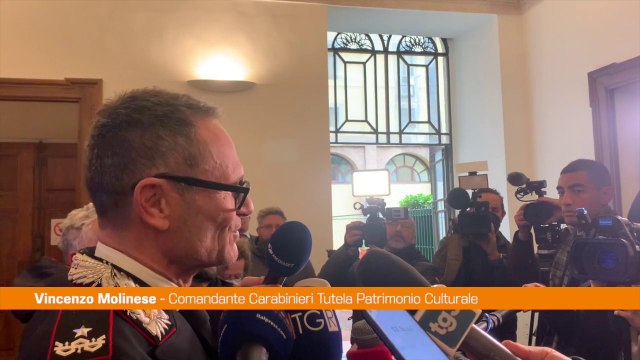 Carabinieri, Molinese Sui beni culturali recuperiamo ricchezza Paese