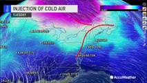 Active weather pattern for the Northeast