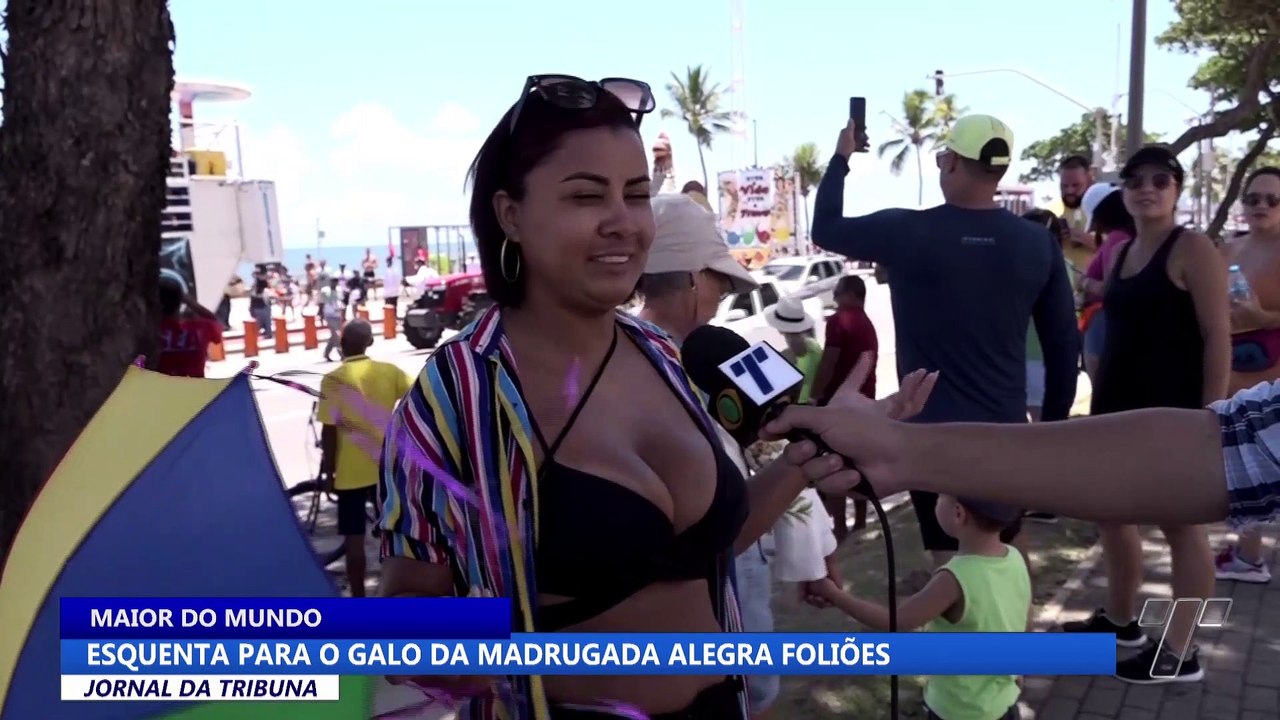 Esquenta para o Galo da Madrugada alegra foliões