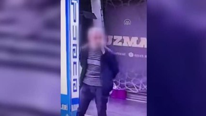 İş yerindeki hırsızlık güvenlik kamerasına yansıdı