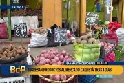 Comerciantes del mercado Caquetá se abastecen de productos después de cuatro días