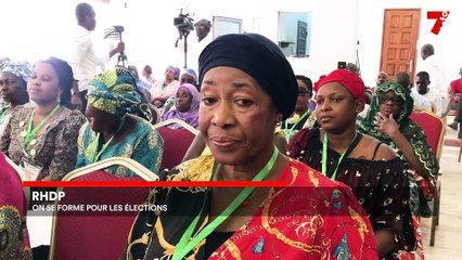 RHDP : les cadres en formation pour les élections locales