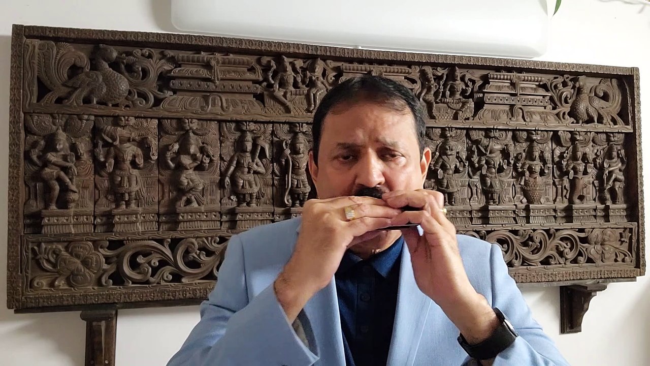 Gypsy Jazz on Harmonica Live Performance by Mukund Kamdar