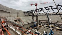 JO 2024 : au cœur du chantier de l'Arena de la Chapelle, seul site sportif construit à Paris