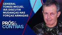 Novo comandante do exército convoca reunião amanhã (24) com a cúpula das Forças