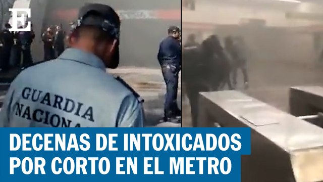 Se registra corto circuito en la Línea 7 del metro