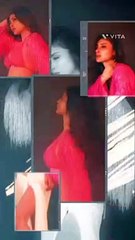 Mouni Roy rocking in a pink bralette
