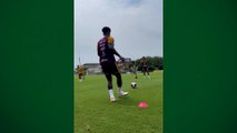 Treino Santos - 23/01