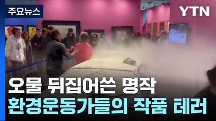 고흐 명작에 수프 투척..."이래도 환경 문제 외면할래?" / YTN
