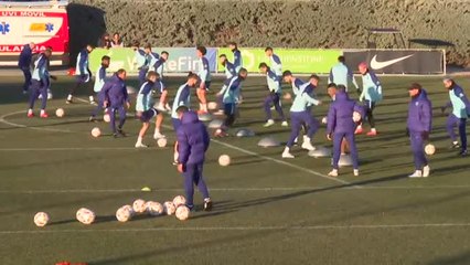 Marcos Llorente se perderá el derbi de Copa por una lesión muscular