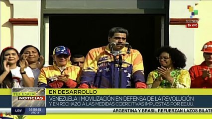 Venezuela: Ciudadanos marchan en saludo al aniversario 65 del fin de la dictadura de Marcos Jiménez