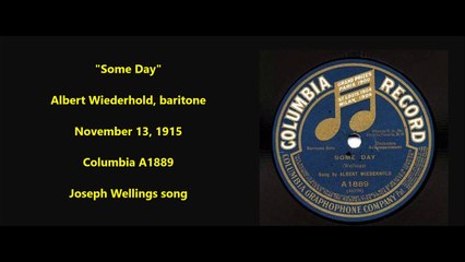 Some Day - Albert Wiederhold as Herbert Stuart (1915)