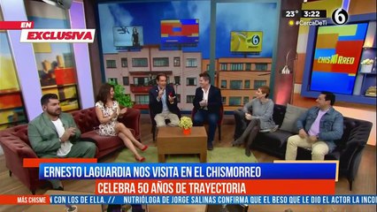 ¡EN EXCLUSIVA! Ernesto Laguardia celebra 50 años de trayectoria