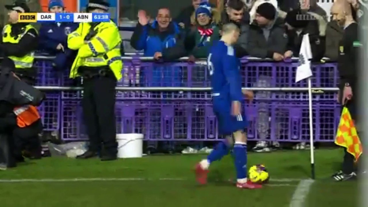 Darvel Vs Aberdeen scottish cup last 32 2 half