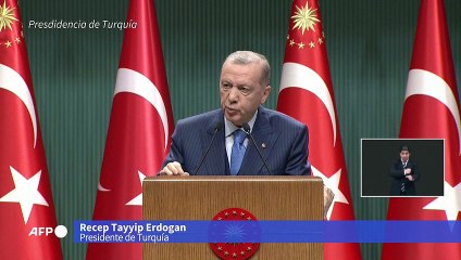 Erdogan dice que Suecia "no debe esperar" el apoyo de Turquía a la candidatura de la OTAN
