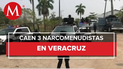 Fue detenida una presunta banda de narcomenudistas en Veracruz