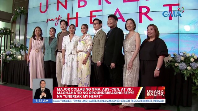 Major collab ng GMA, ABS-CBN, at Viu, maghahatid ng groundbreaking serye na Unbreak My Heart | UB