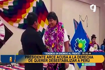 Rodríguez Mackay tras declaraciones del presidente boliviano: “Son una intromisión a la política de Perú”