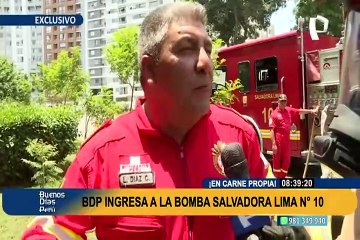 En carne propia: reportero se une a la compañía La Salvadora Lima N° 10 del Cuerpo General de Bomberos