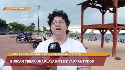 Buscan crear una playa inclusiva para todos